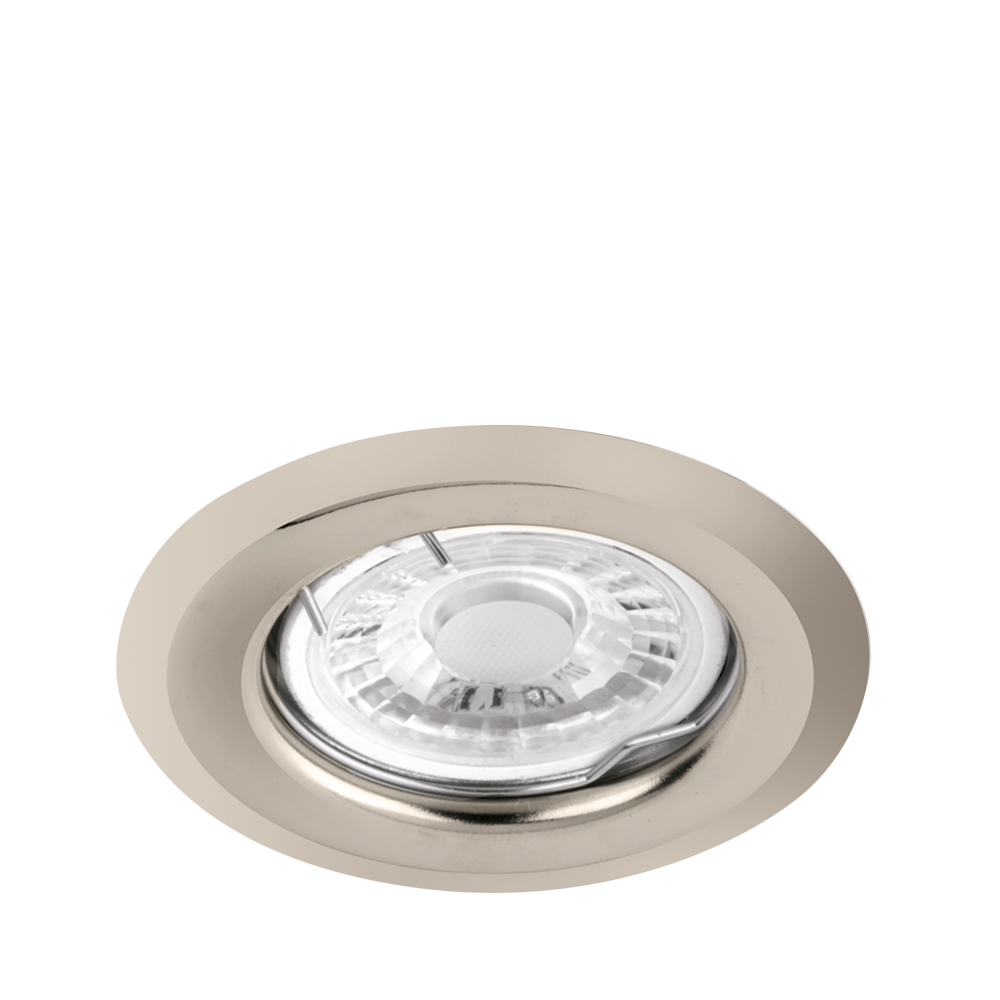 Aurora Fixed EDLM™ Downlight - Satin Nickel (Steel)