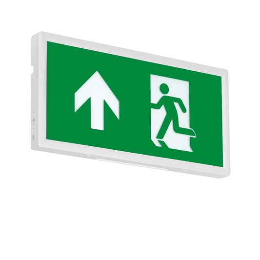 Aurora 4W Wall Mount Slim Exit Sign with Self Test Function