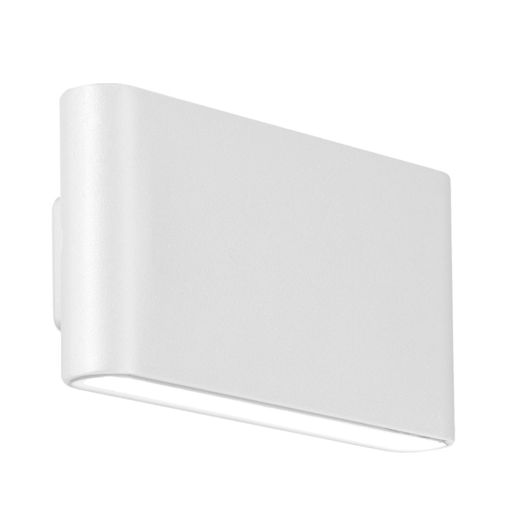 Aurora IP65 Up/Down WallE™ 12W 550lm 4000K Wall Light - White