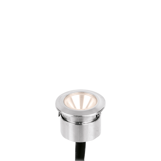 Aurora IP68 M-Lite™ 1W 80lm 3000K 316 Stainless Steel Round Marker Light