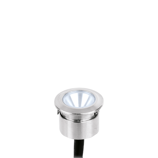 Aurora IP68 M-Lite™ 1W 80lm 5000K 316 Stainless Steel Round Marker Light