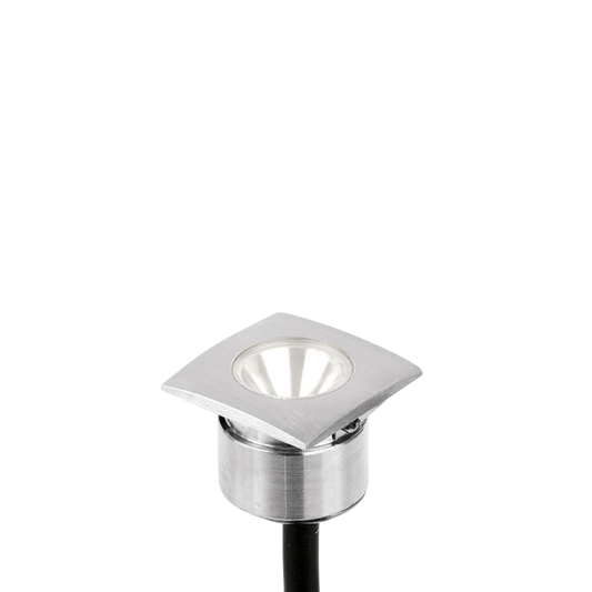 Aurora IP68 M-Lite™ 1W 90lm 4000K 316 Stainless Steel Square Marker Light