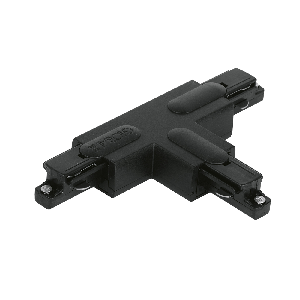 Aurora Single Circuit T Inside Left Connector - Black