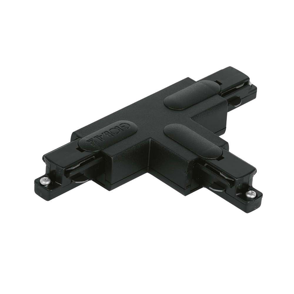 Aurora Single Circuit T Inside Right Connector - Black