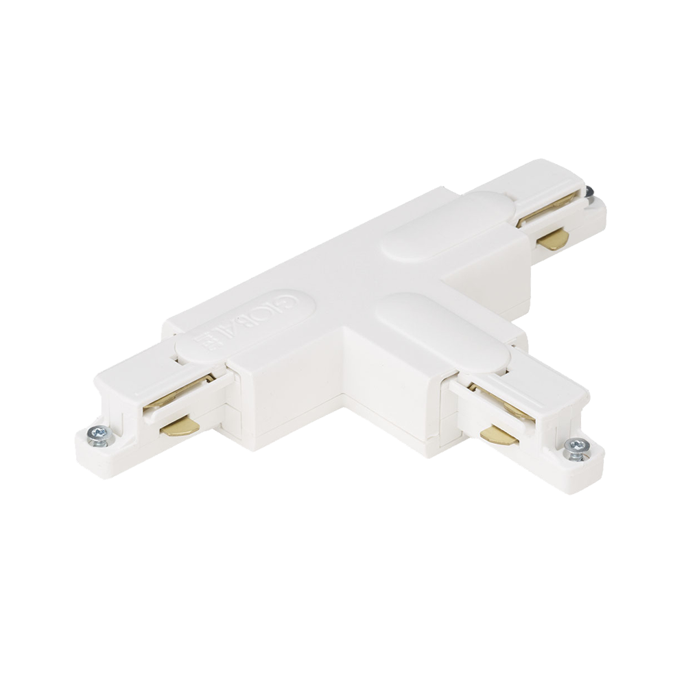 Aurora Single Circuit T Inside Right Connector - White