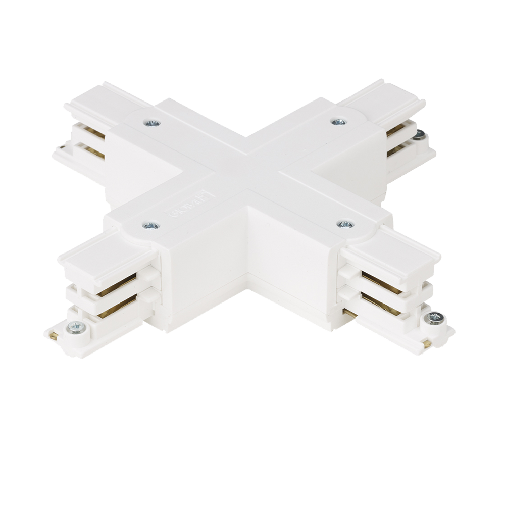 16A 250V Global Three Circuit Track X Connector White