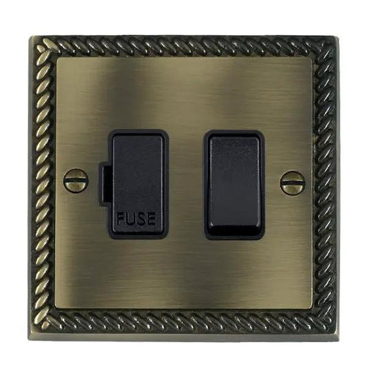 Cher G AB 1g 13A DP Fused Spur BL/BL