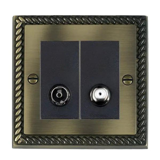 Cher G AB 2g N-Isol TV+Sat 2in/2out BL