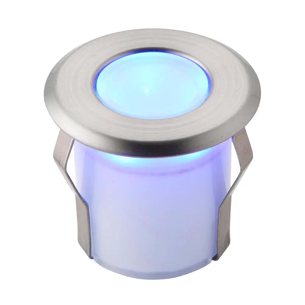 decking light Saxby Cove Single Head | Blue | 0.8W | IP67 | Marine Grade - Stainless Steel - decking light Saxby Cove Single Head | Blue | 0.8W | IP67 | Marine Grade - Stainless Steel