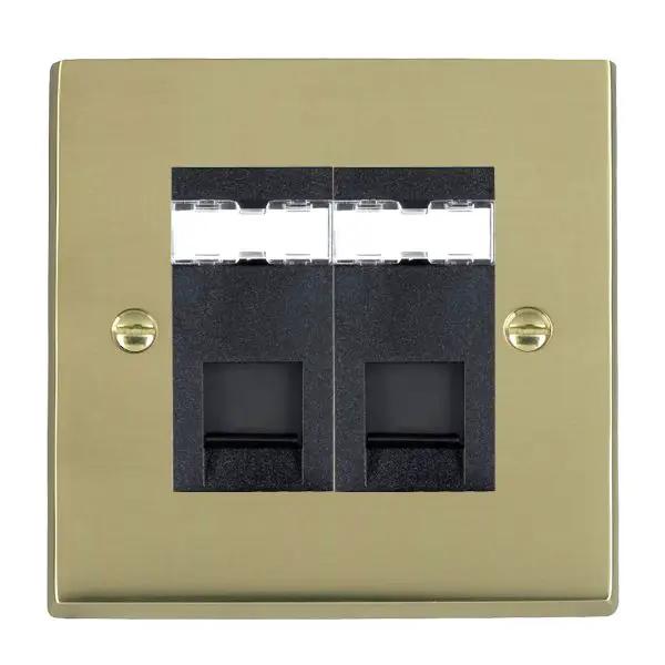 Cher V PB 2g RJ45 CAT5E Unshielded BL