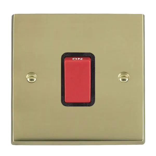 Cher V PB 1g 45A Double Pole Red Rkr/BL