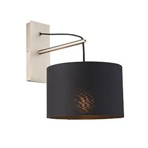 Endon Lighting Milan 1Lt Wall - Nickel - Endon Lighting Milan 1Lt Wall - Nickel