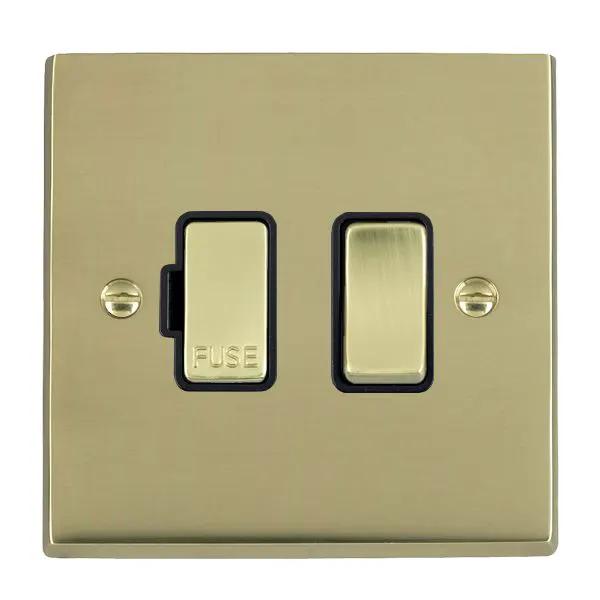 Cher V PB 1g 13A DP Fused Spur PB/BL