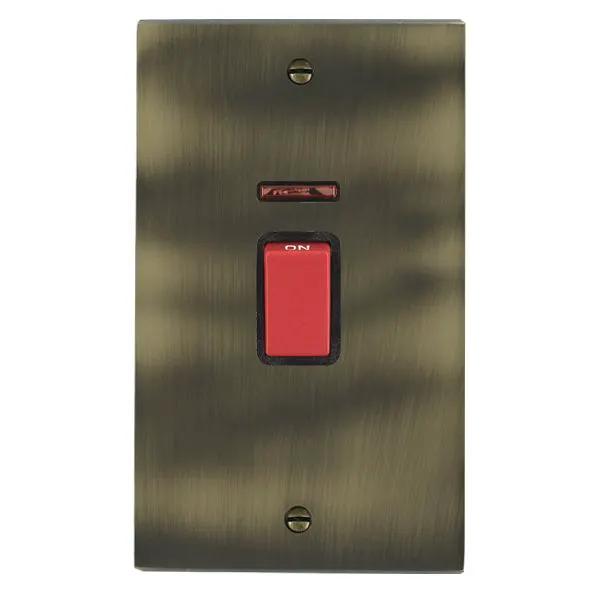 Cher V AB 45A DP+N VERTICAL Red Rkr/BL
