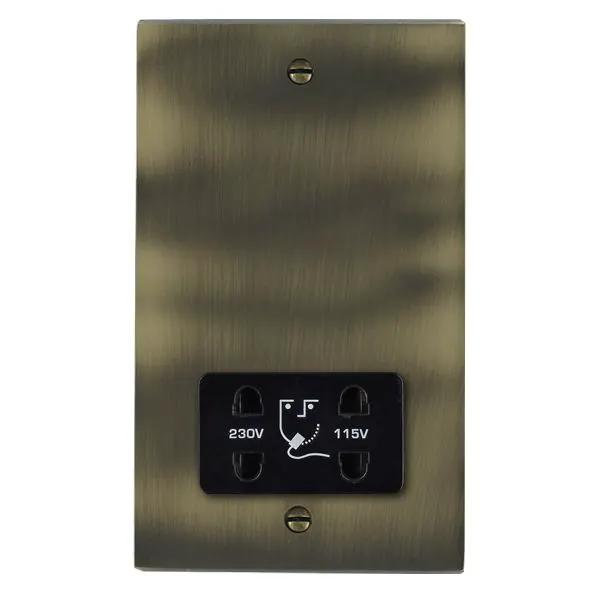 Cher V AB Shaver Dual Volt Socket BL