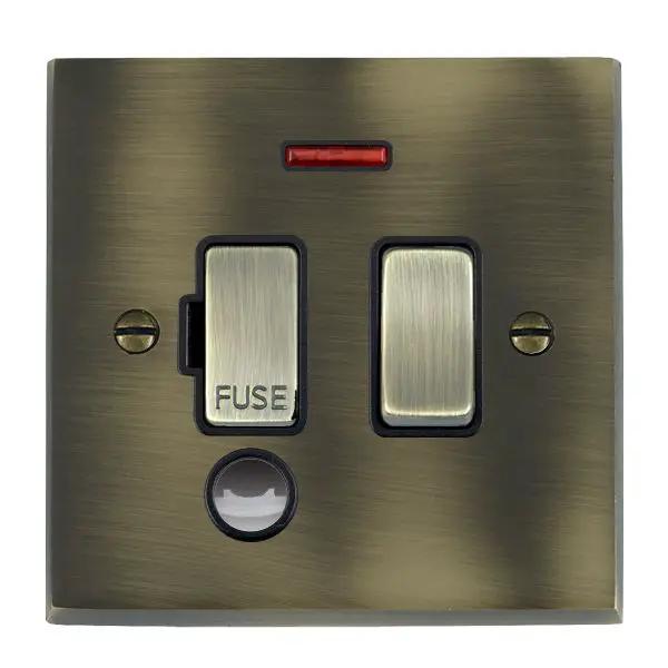 Cher V AB 13A DP Fuse SP+N+CO AB/BL