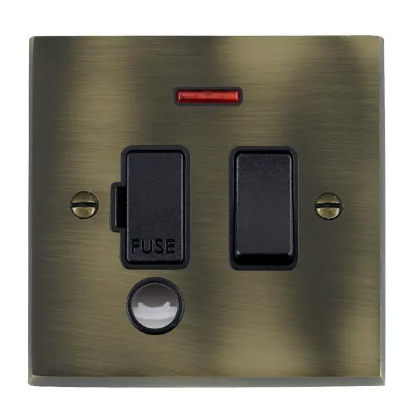 Cher V AB 13A DP Fuse SP+N+CO BL/BL