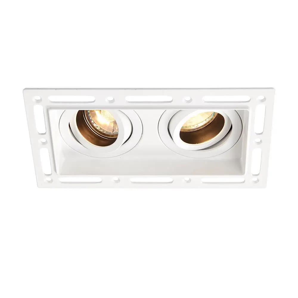 saxby non fire rated downlight Saxby Trimless Downlight twin 10W cool white - saxby non fire rated downlight Saxby Trimless Downlight twin 10W cool white