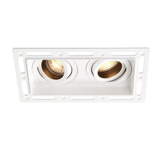 saxby non fire rated downlight Saxby Trimless Downlight twin 10W cool white - saxby non fire rated downlight Saxby Trimless Downlight twin 10W cool white