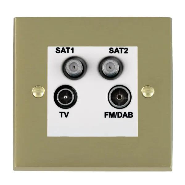 Cher V SB Non-Isolated TV+FM+2XSAT WH