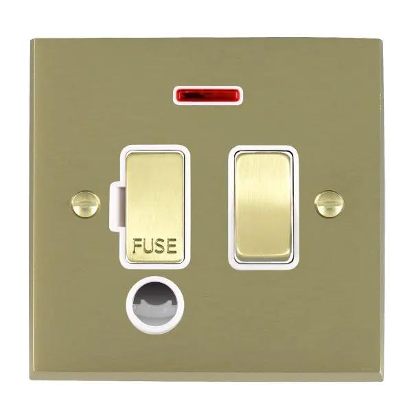 Cher V SB 13A DP Fuse SP+N+CO SB/WH