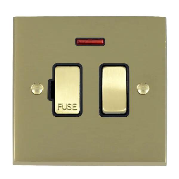 Cher V SB 13A DP Fused Spur+N SB/BL