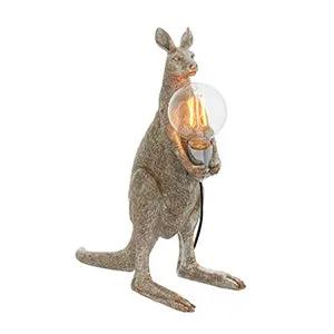 Endon Lighting Kangaroo Table - Silver - Endon Lighting Kangaroo Table - Silver
