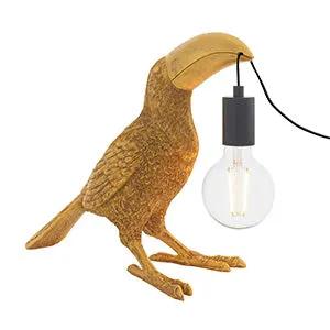 Endon Lighting Toco Toucan Table - Gold - Endon Lighting Toco Toucan Table - Gold