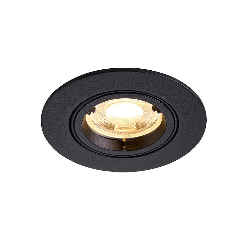 saxby non fire rated downlight Saxby Cast GU10 Tilt Downlight - Matt Black - saxby non fire rated downlight Saxby Cast GU10 Tilt Downlight - Matt Black