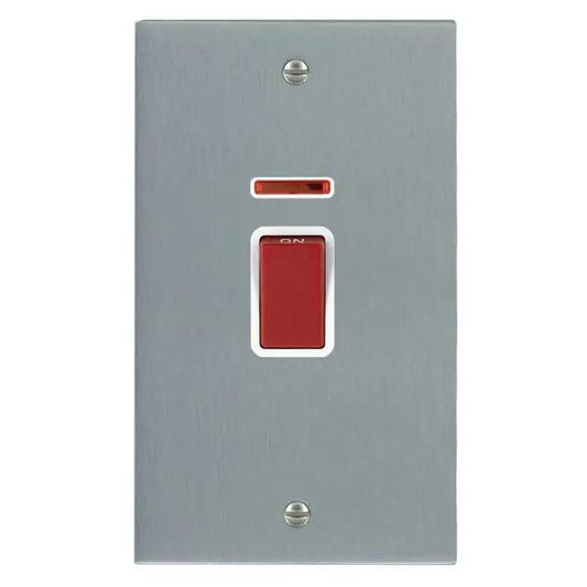 Cher V SC 45A DP+N VERTICAL Red Rkr/WH