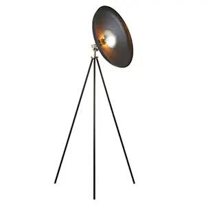 Endon Lighting Glo Tripod Floor - Black - Endon Lighting Glo Tripod Floor - Black