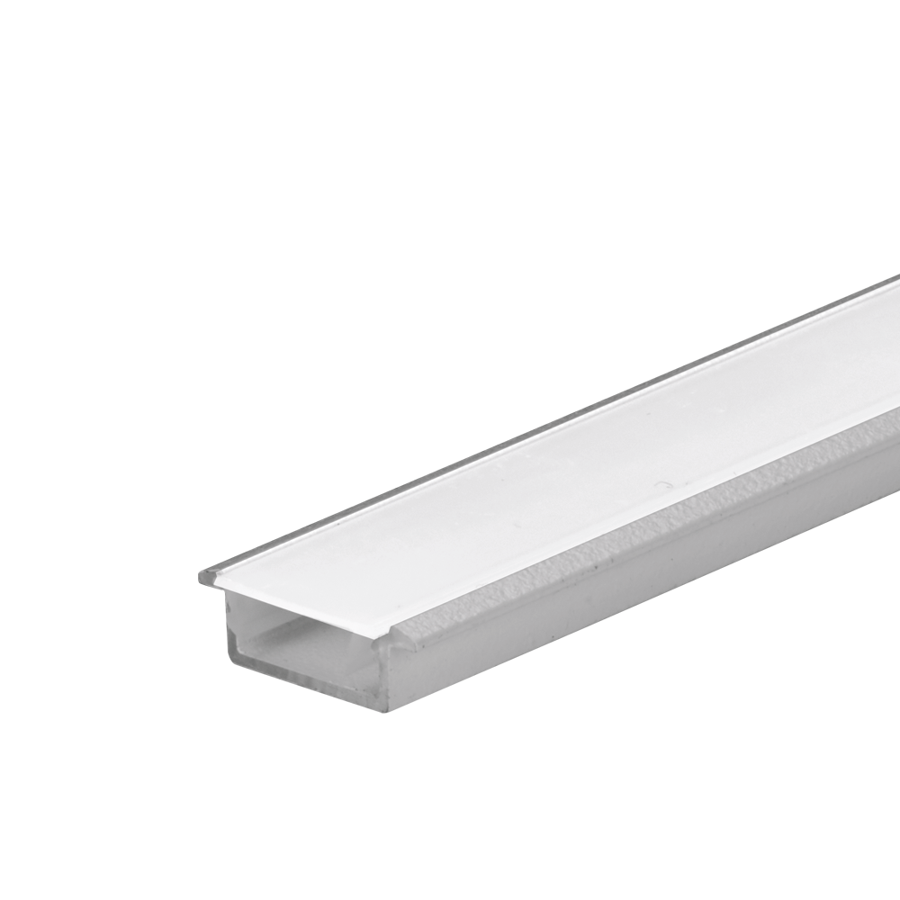 Aurora Recessed Profile 1m - Silver