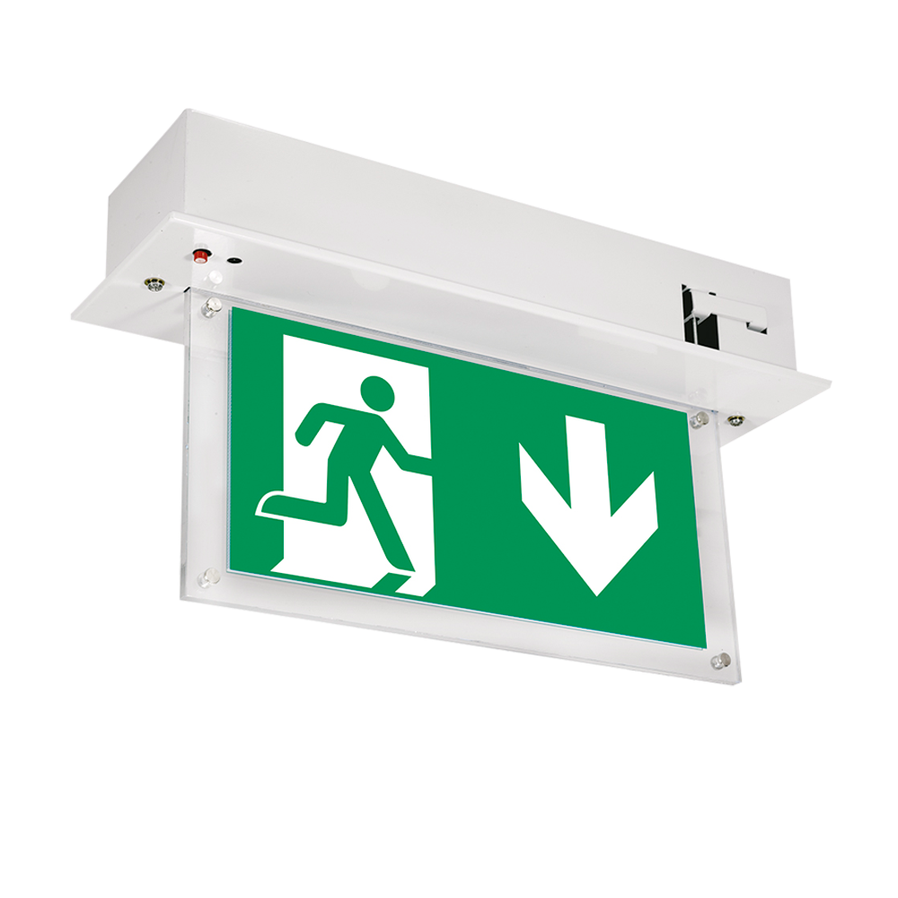 Aurora Recess Emergency Exit Sign