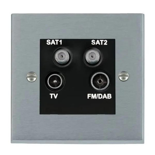 Cher V SC Non-Isolated TV+FM+2XSAT BL