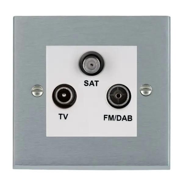 Cher V SC Non-Isolat DAB TV+FM+SAT WH