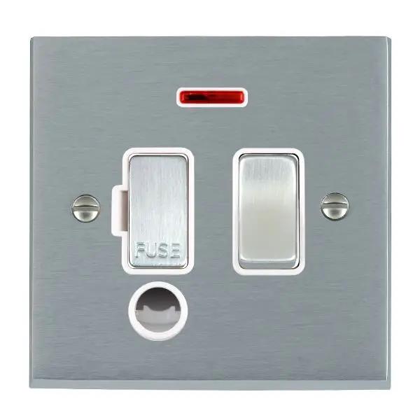 Cher V SC 13A DP Fuse SP+N+CO SC/WH
