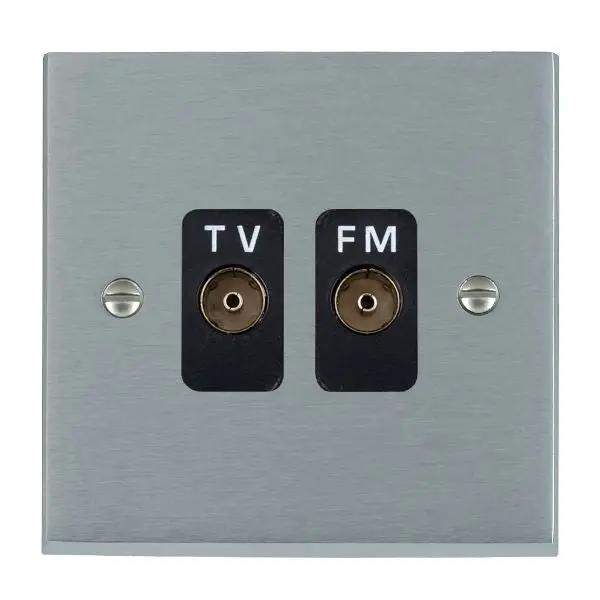 Cher V SC Isol TVFM Diplex 1in/2o BL