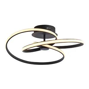 Endon Lighting Dune Semi Flush - Endon Lighting Dune Semi Flush