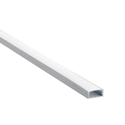 Saxby RigelSLIM Surface Wide 2m Aluminium Profile/Extrusion Silver - Saxby RigelSLIM Surface Wide 2m Aluminium Profile/Extrusion Silver