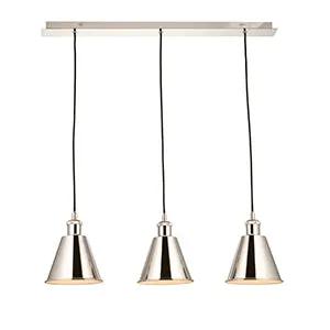 Endon Lighting Hal 3lt Linear Pendant - Endon Lighting Hal 3lt Linear Pendant