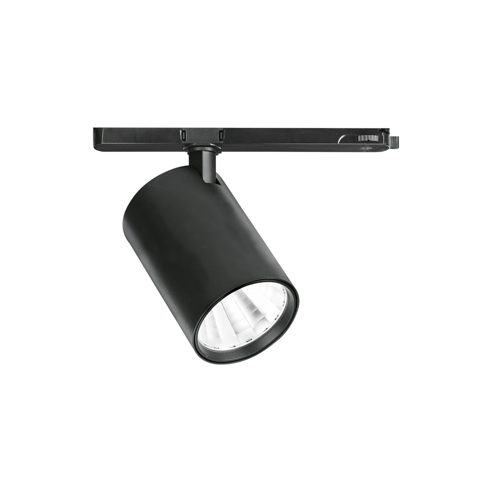 BimPro™CS Colour Switchable Three Circuit Track 24deg Spotlight - Black