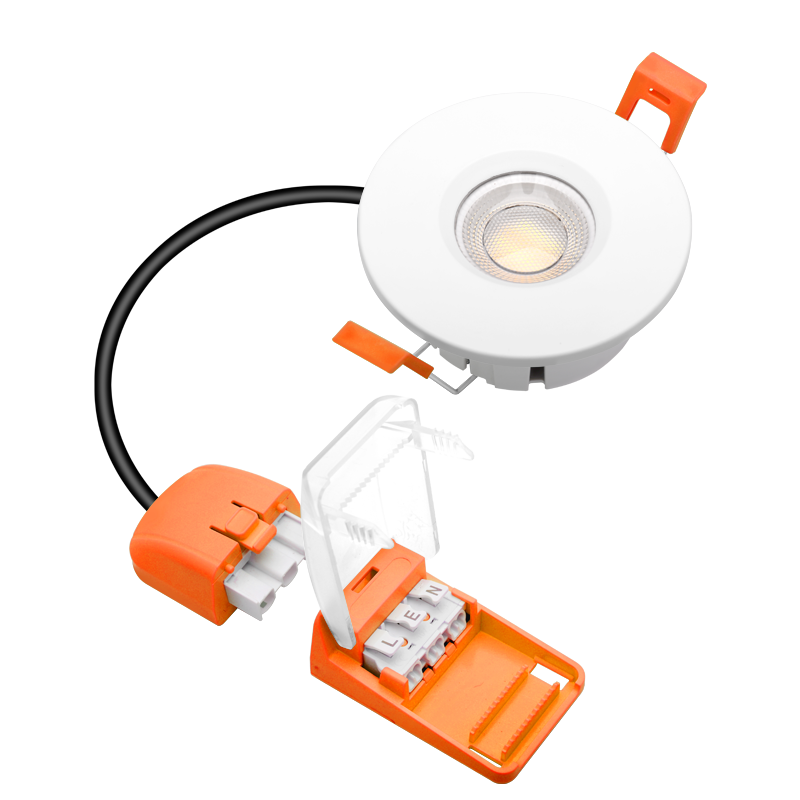 Aurora Enlite 4CCT Wattage Fire Rated Switchable Downlight