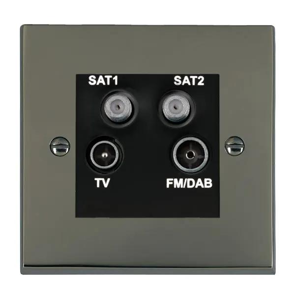 Cher V BK Non-Isolated TV+FM+2XSAT BL