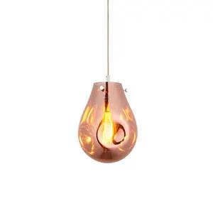 Endon Lighting Europa Medium Pendant - Copper - Endon Lighting Europa Medium Pendant - Copper