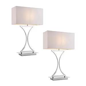 Endon Lighting Epalle - Twin Pack Table - Endon Lighting Epalle - Twin Pack Table