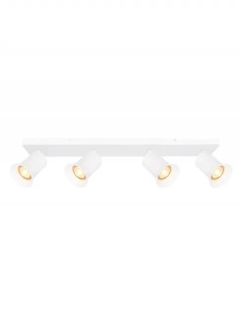 Franklite Broadway 4lt Spotlight Matt White With Matt White Sleeve - Ceiling Lights Franklite Broadway 4lt Spotlight Matt White With Matt White Sleeve Ceiling Lights