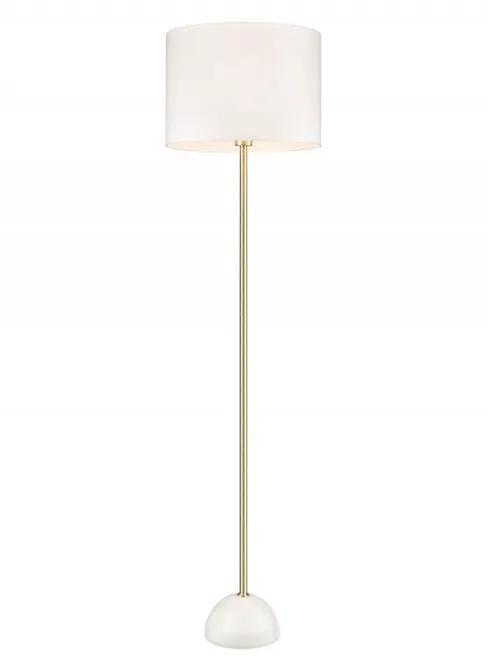 Franklite Brooke Satin Brass Floor Lamp - Floor Lamps Floor Lamps Floor Lamps Franklite Brooke Satin Brass Floor Lamp Floor Lamps