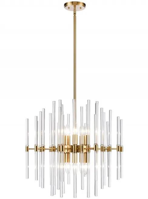 Franklite Celestial 10lt Pendant - Chandeliers Semi Flush Lights Chandeliers Franklite Celestial 10lt Pendant Semi Flush Lights