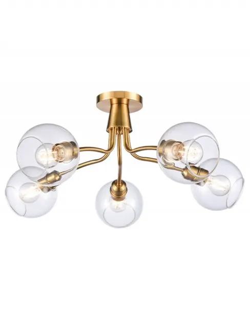 Franklite Chalice 5lt Semi Flush Fitting - Semi Flush Lights Franklite Chalice 5lt Semi Flush Fitting Semi Flush Lights