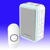 doorbell Wireless Portable Doorbell/Chime with LED Halo 150m 6 Tunes 84Db - White - Doorbell doorbell Wireless Portable Doorbell/Chime with LED Halo 150m 6 Tunes 84Db - White Doorbell